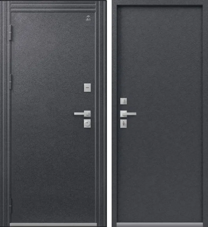 Фото Дверь Термо-1 Антрацит Муар DIS007372